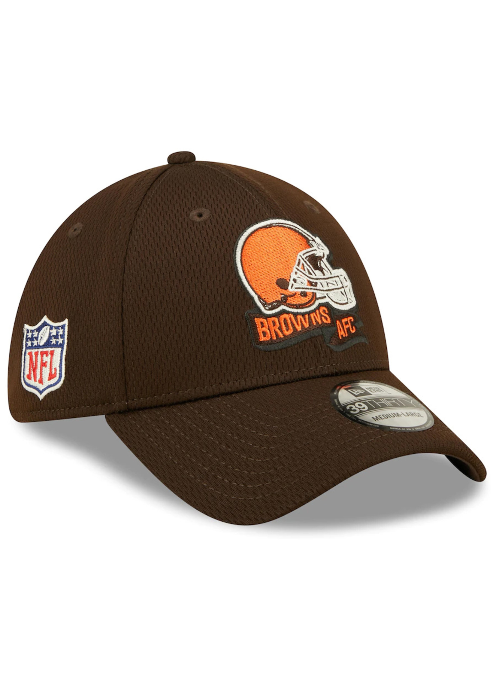 NEW ERA Cleveland Browns New Era Brown Sideline 39THIRTY Coaches Flex Hat