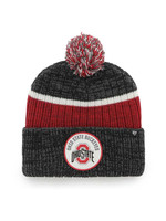 47 Brand Ohio State Buckeyes Charcoal Holcomb Cuff Knit Hat