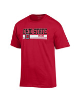 Champion Ohio State Buckeyes Scarlet Block O Mom Tee