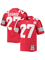 MITCHELL & NESS Ohio State Buckeyes Eddie George 1995 Authentic Throwback Football Jersey