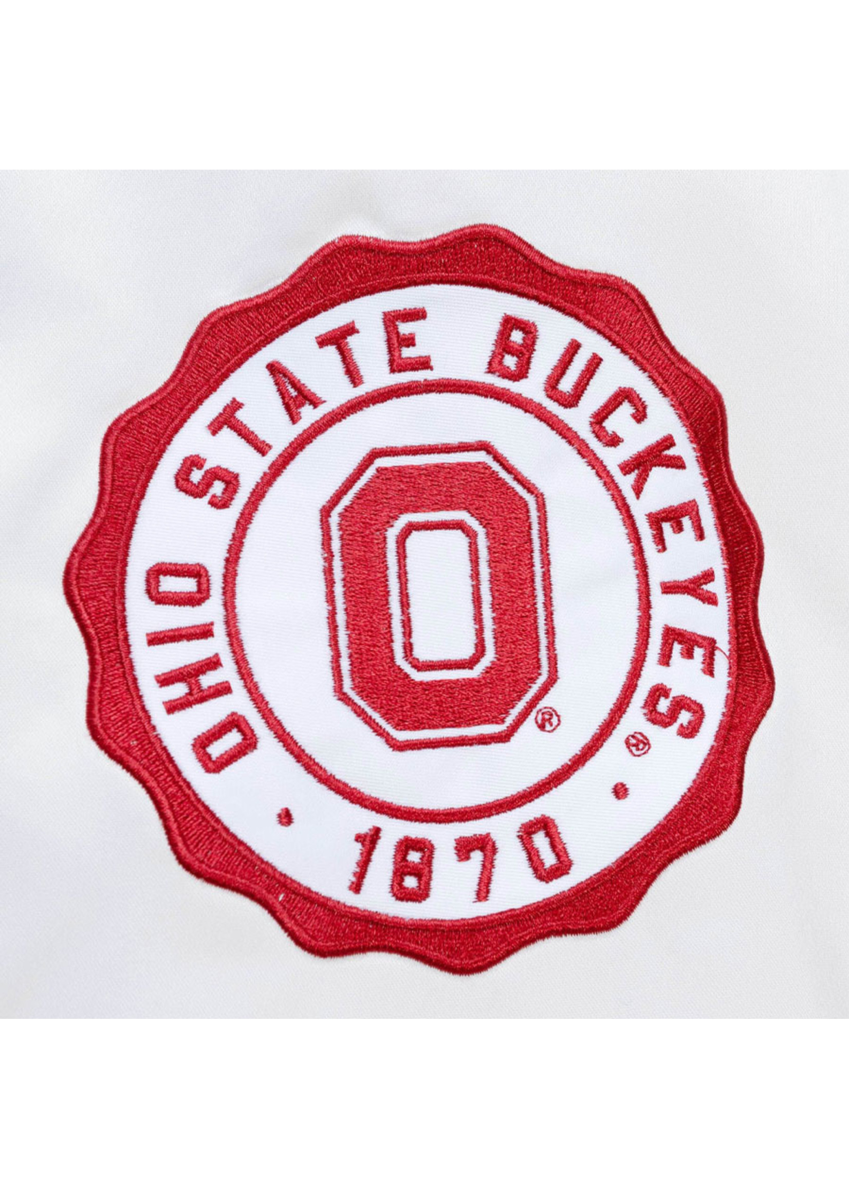 Ohio State Buckeyes Primetime Lightweight Satin Jacket - Everything Buckeyes