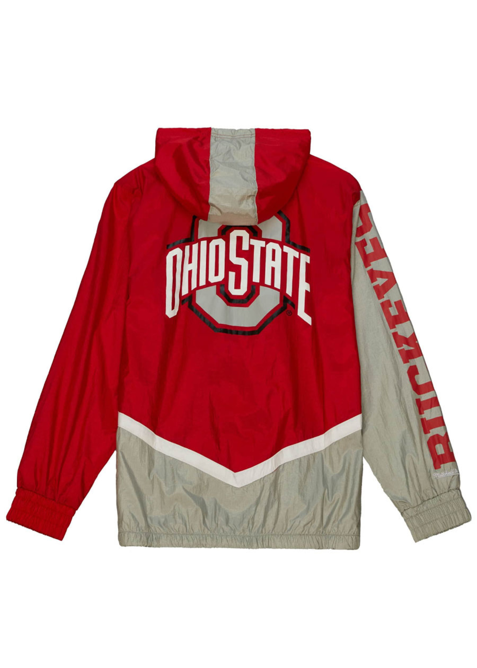 MITCHELL & NESS Ohio State Buckeyes Undeniable Full Zip Windbreaker