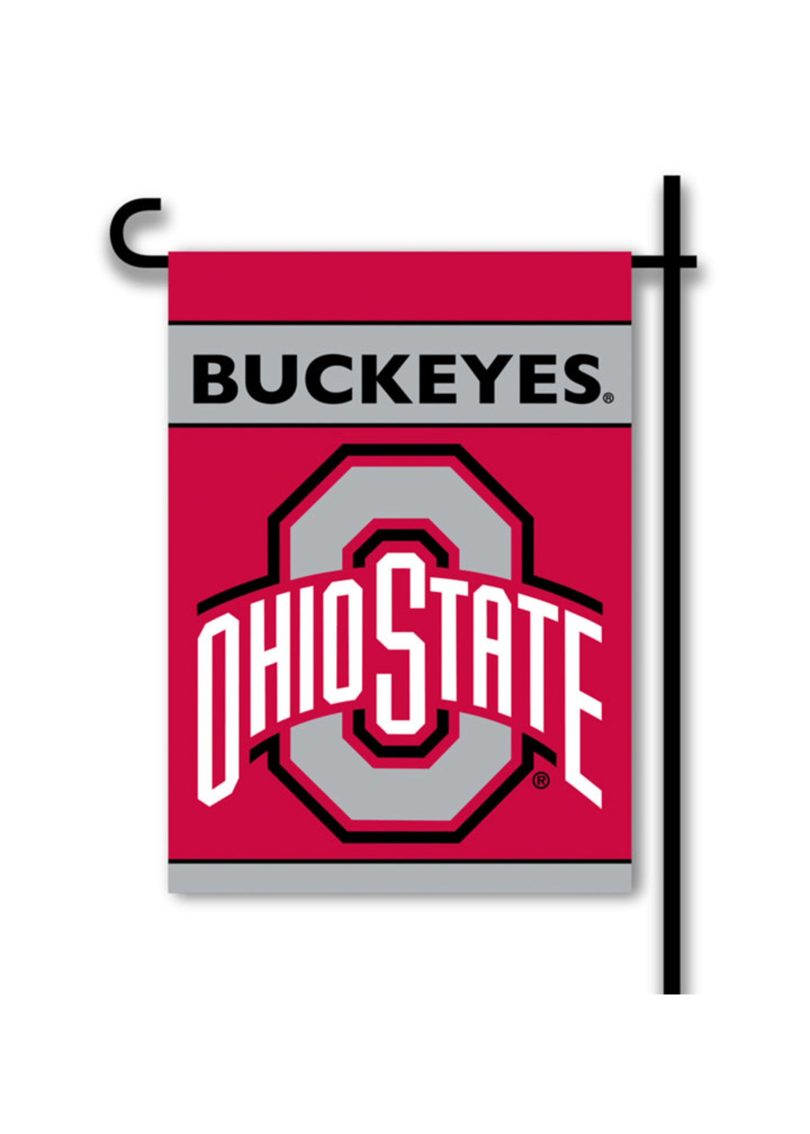 Ohio State Buckeyes 2-Sided Garden Flag