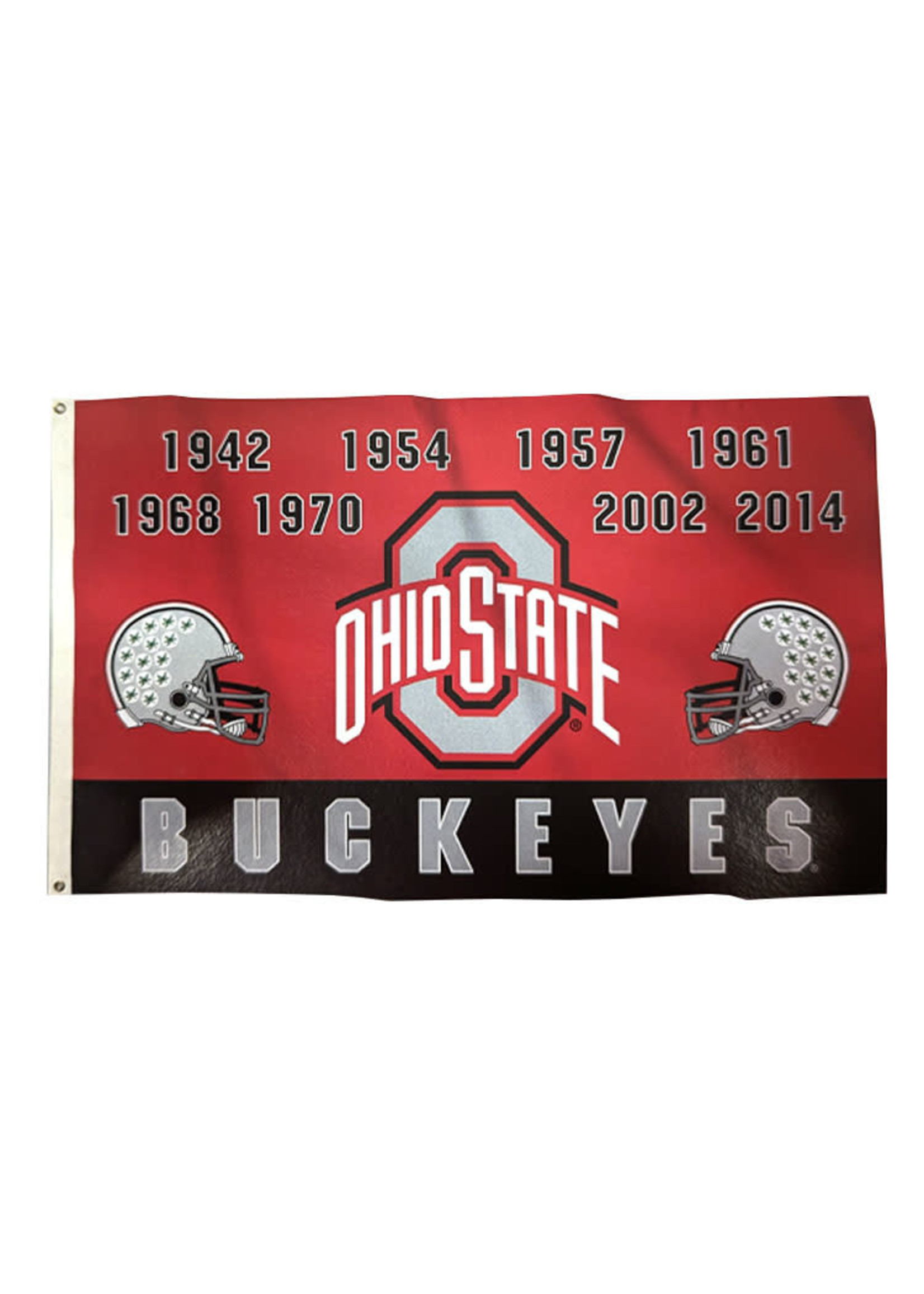 Ohio State Buckeyes 3x5 National Champs Flag