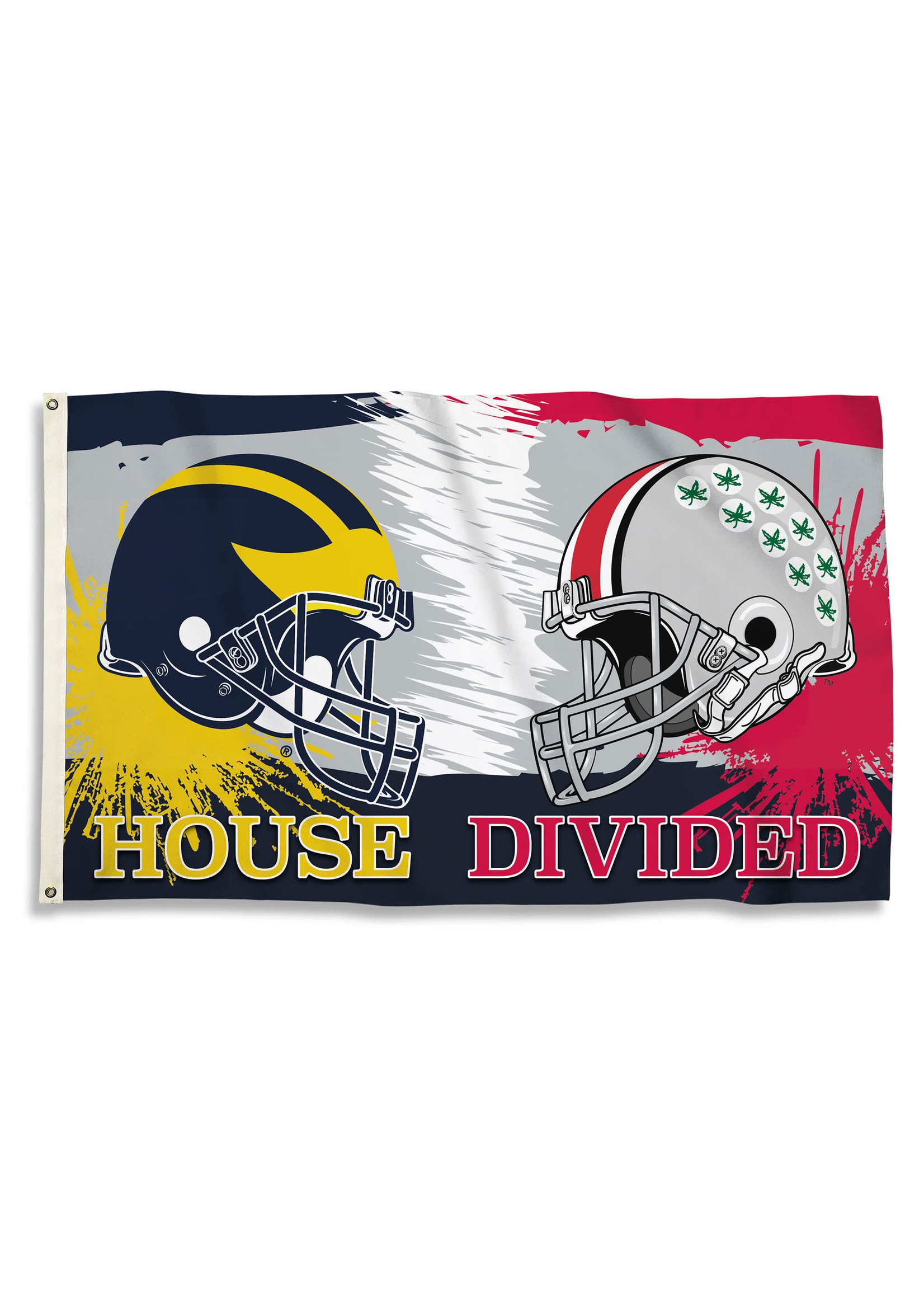 Ohio State Buckeyes House Divided 3x5 Flag