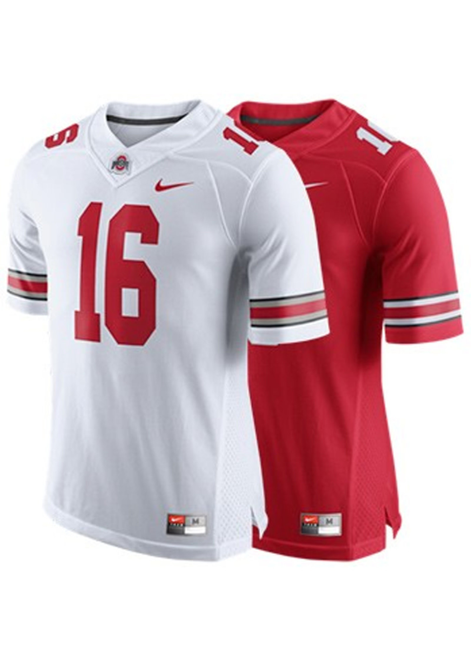 Nike #16 Ohio State Buckeyes Scarlet Limited Jersey XXL