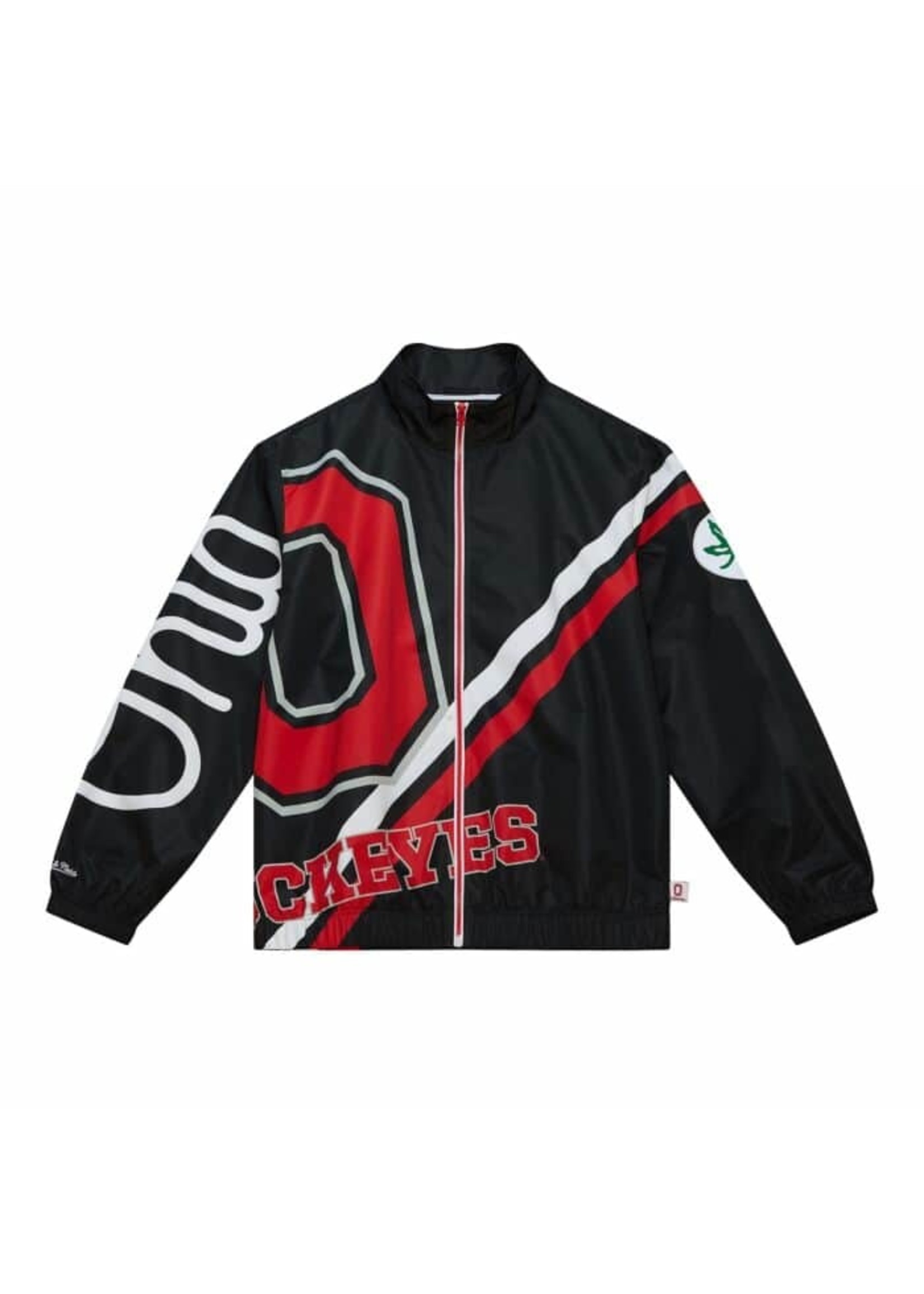 MITCHELL & NESS Ohio State Buckeyes Exploded Logo Warm Up Jacket