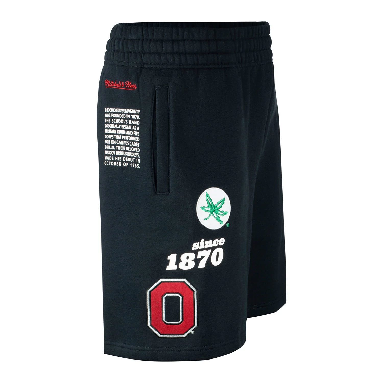 Ohio State Buckeyes Team Origins Fleece Shorts Everything Buckeyes