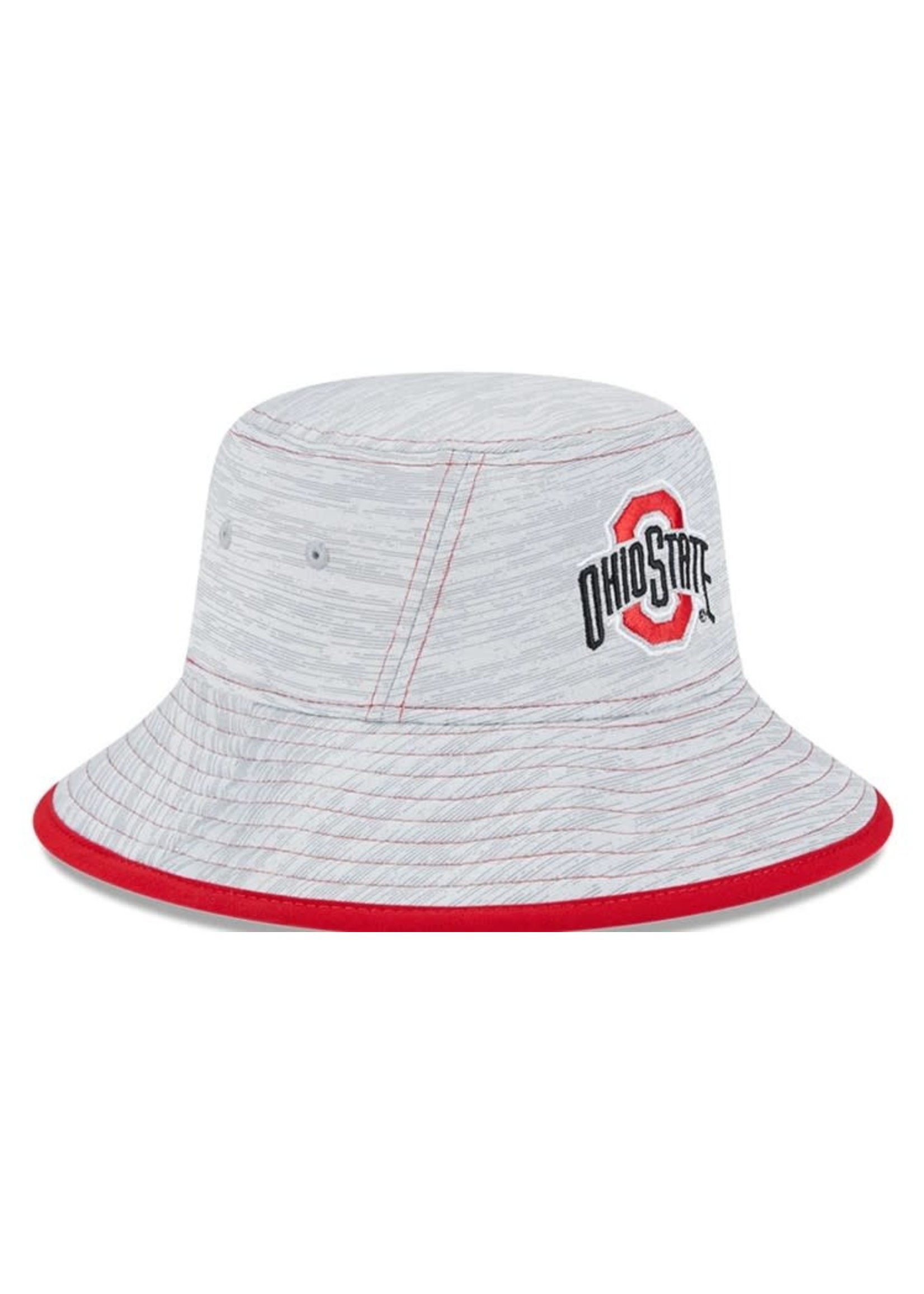 NEW ERA Ohio State Buckeyes Game Gray Bucket Hat