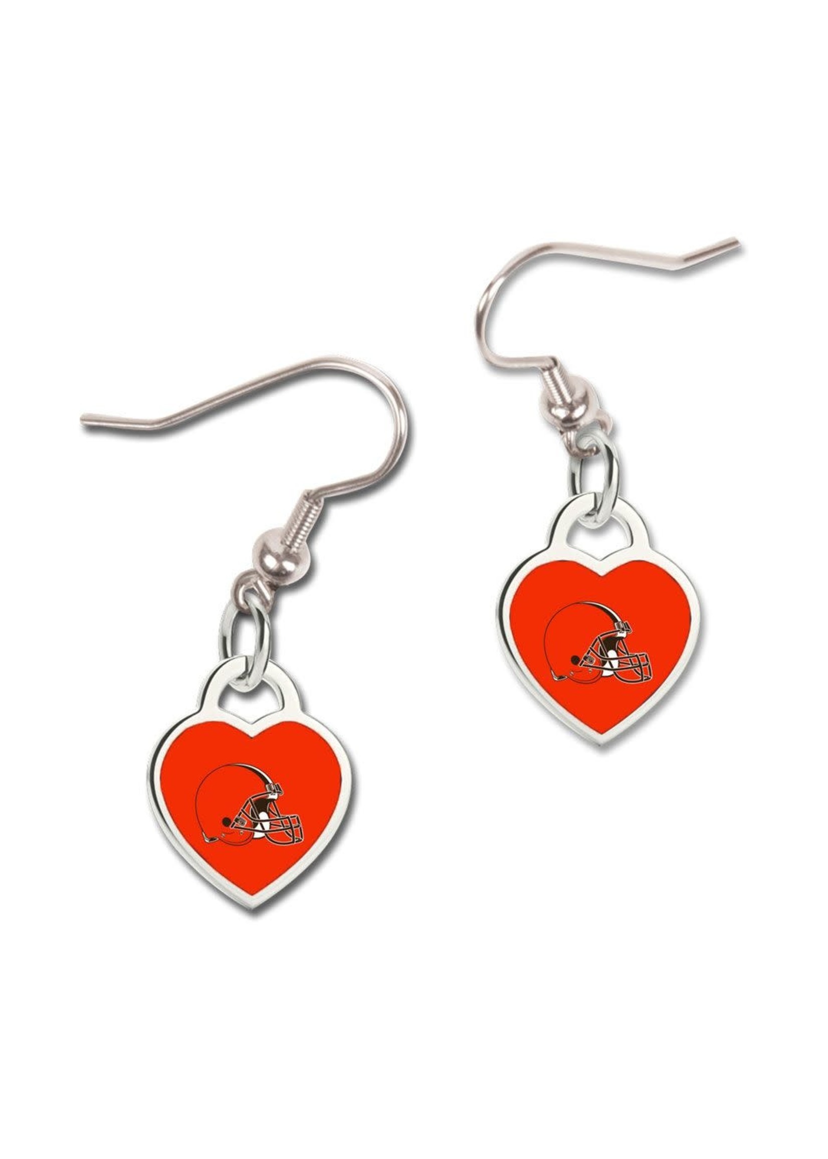 Wincraft Cleveland Browns Heart Earrings