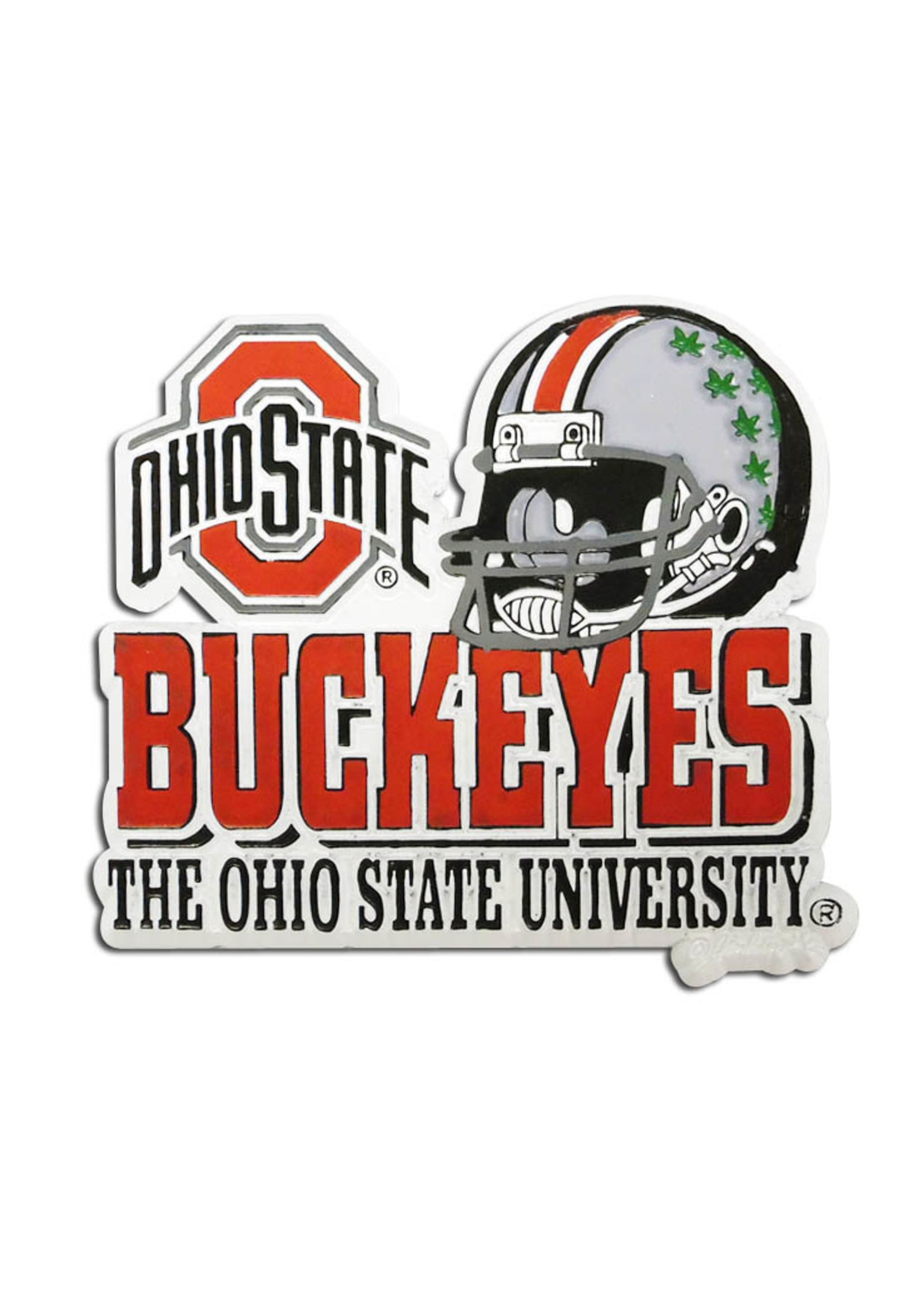 Ohio State Buckeyes 2D Helmet Magnet