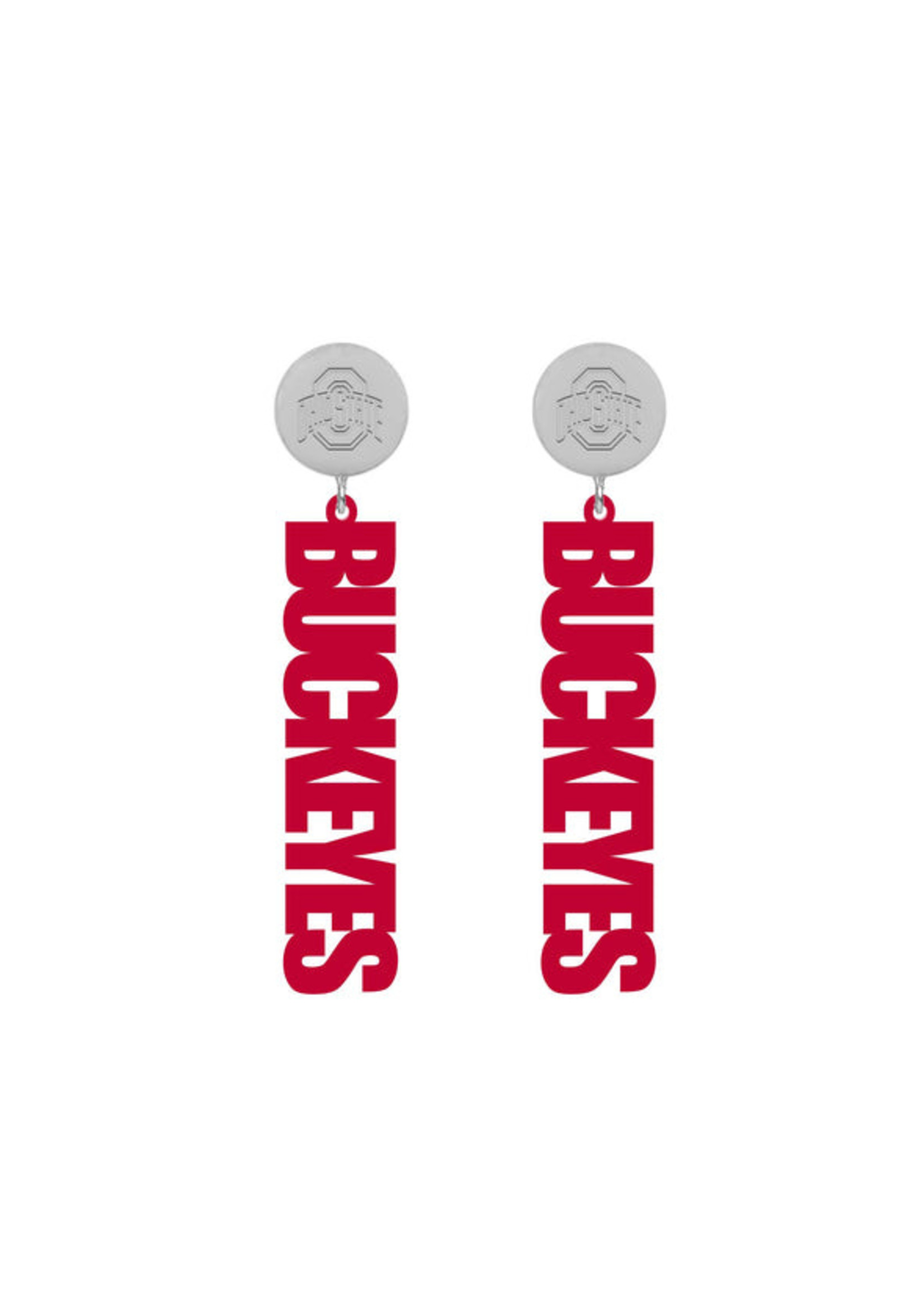 Ohio State Buckeyes Wilson Earrings