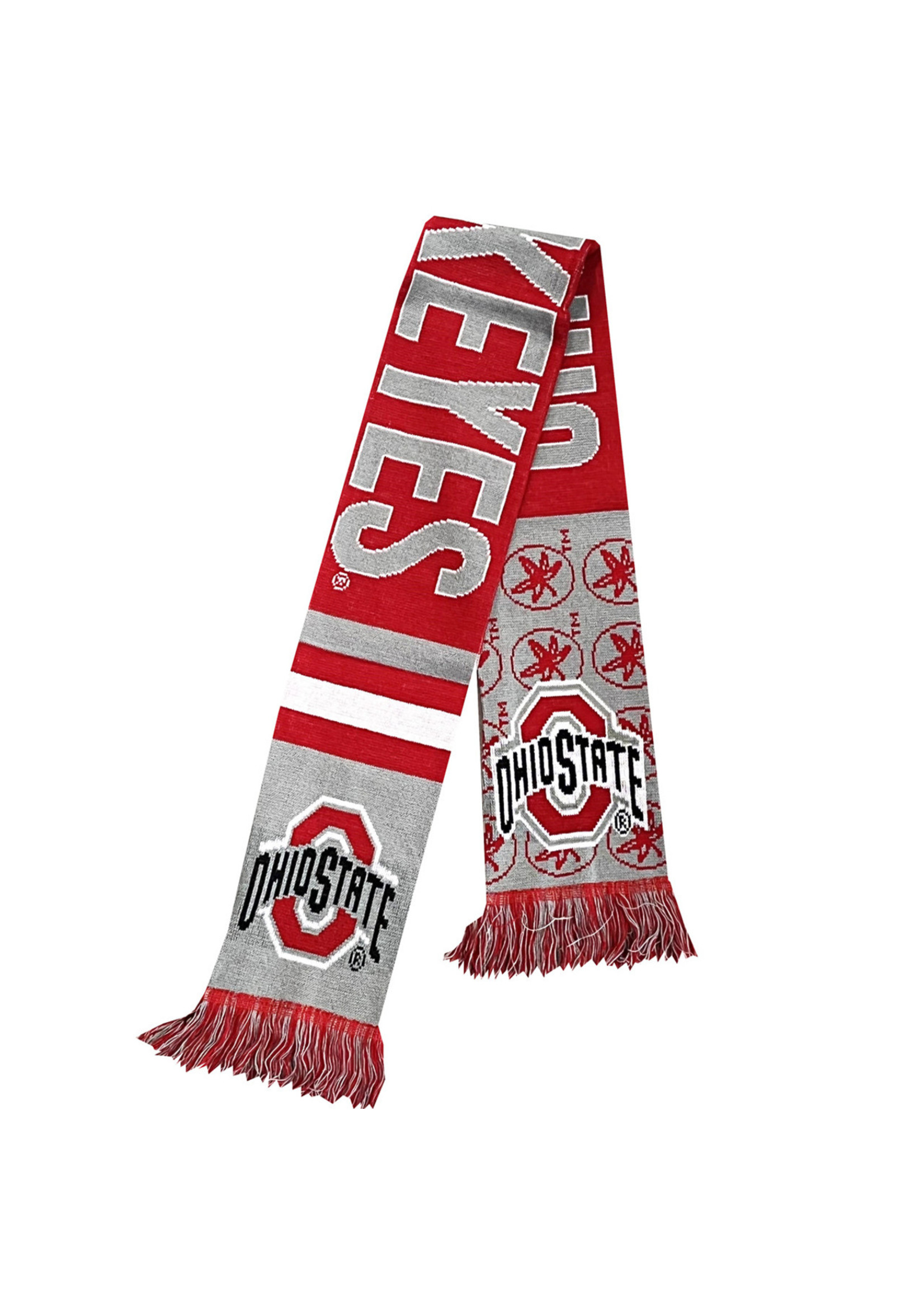 Ohio State Buckeyes Reversible Thematic Scarf