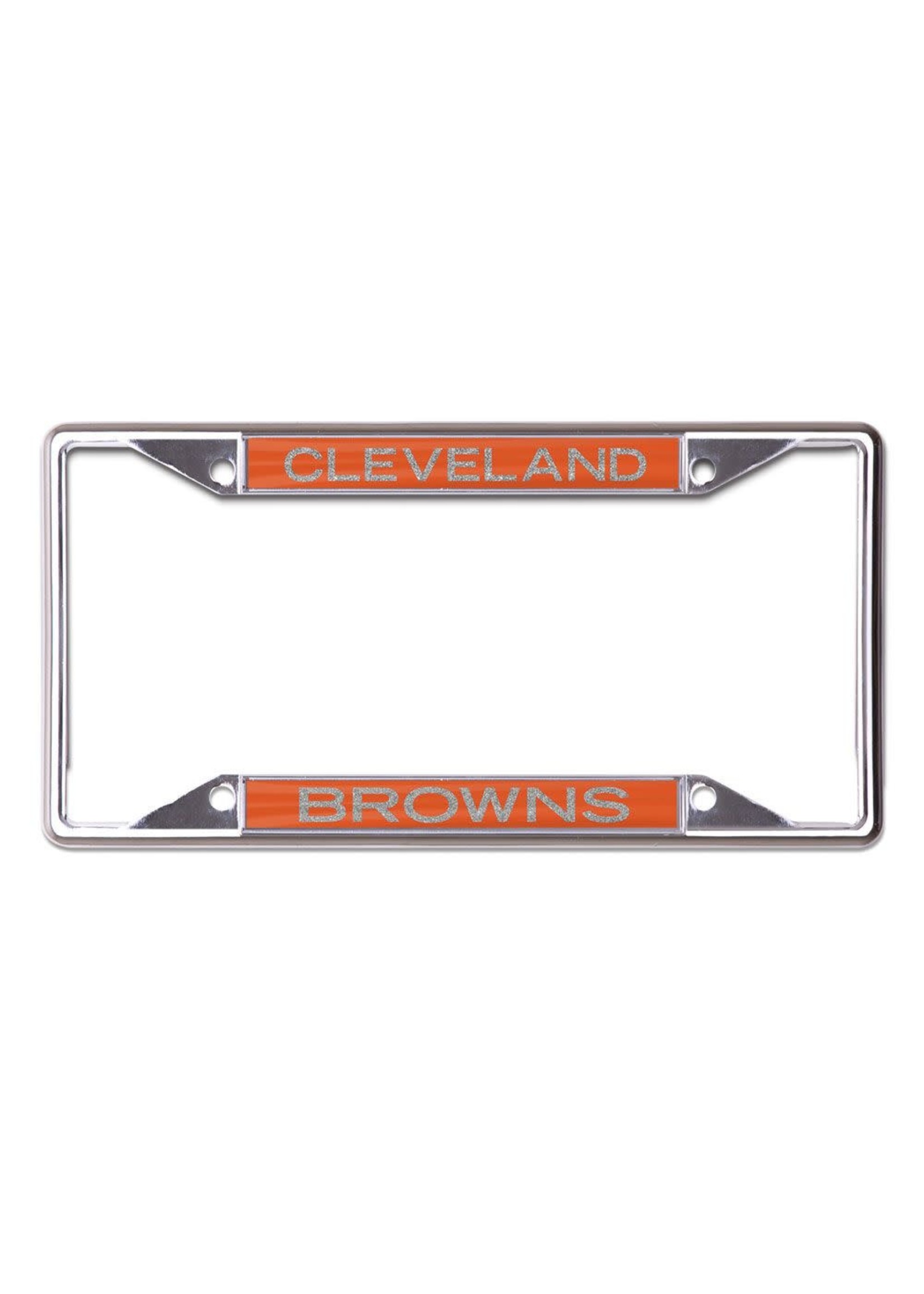Wincraft Cleveland Browns Glitter License Plate Frame