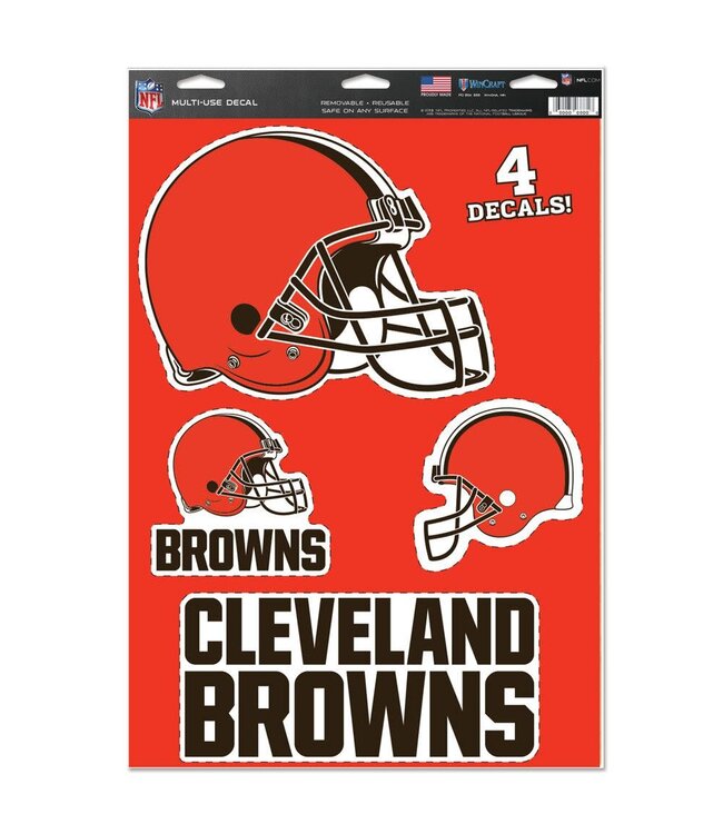 Wincraft Cleveland Browns 4 Decal Set