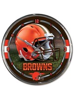 Wincraft Cleveland Browns Helmet Chrome Clock
