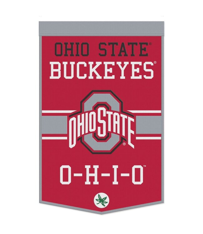 Wincraft Ohio State Buckeyes Wool Banner 24x38