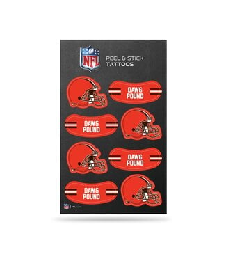 Cleveland Browns Peel & Stick Tattoos