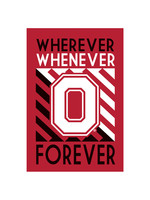 Ohio State Buckeyes WWF Fan Flag 29x43