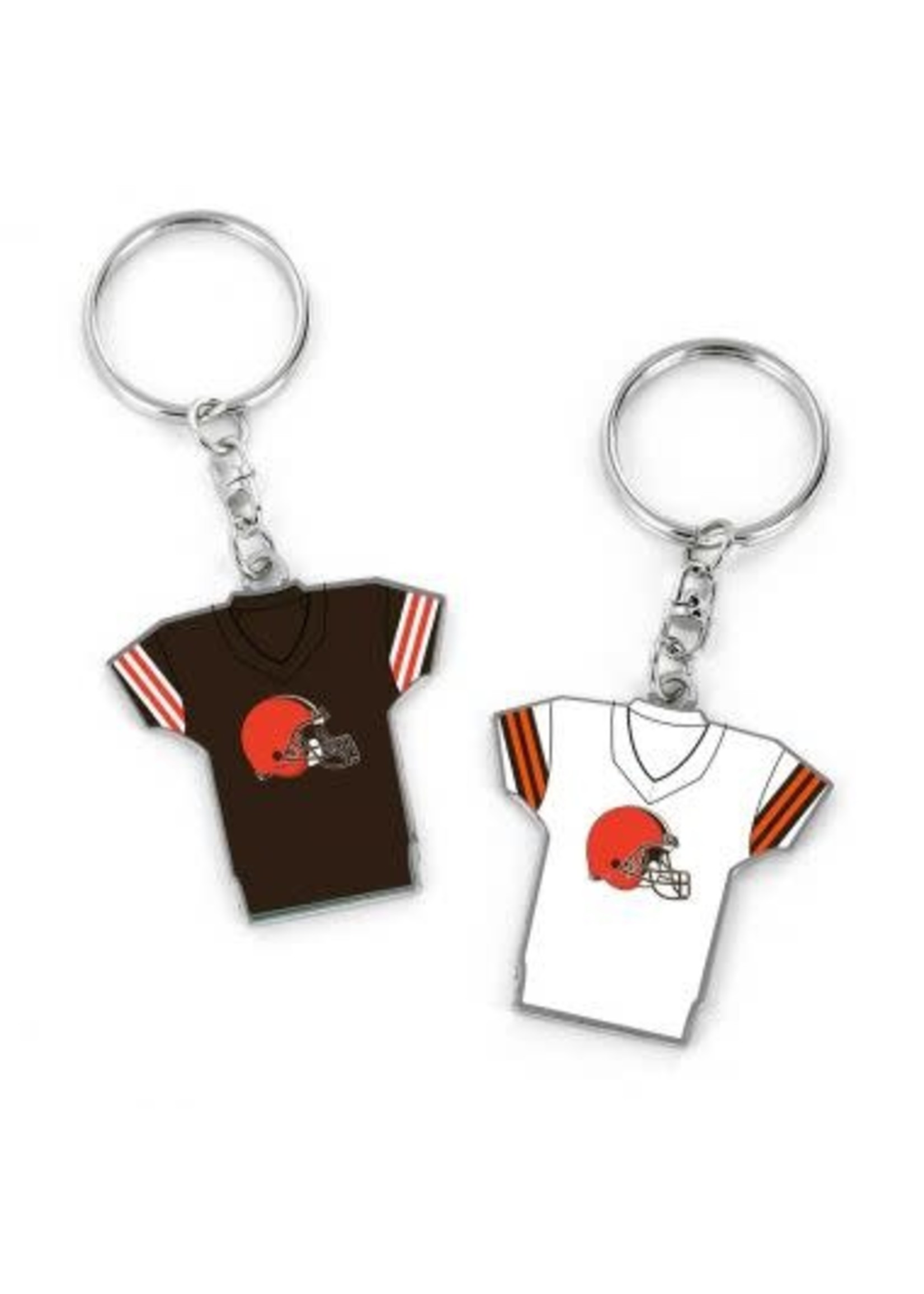 BROWNS HOME/AWAY JERSEY KEYCHAIN