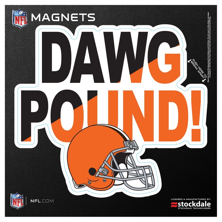 Cleveland Browns VICTORY MONDAY MAGNET - NFL Football AFC