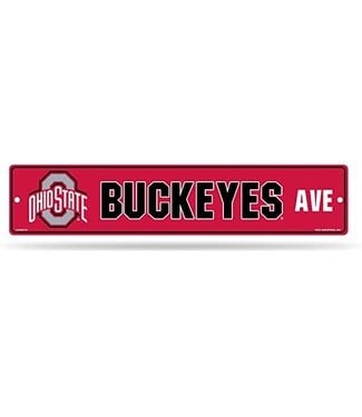 Ohio State Buckeyes 5"x24" Street Sign