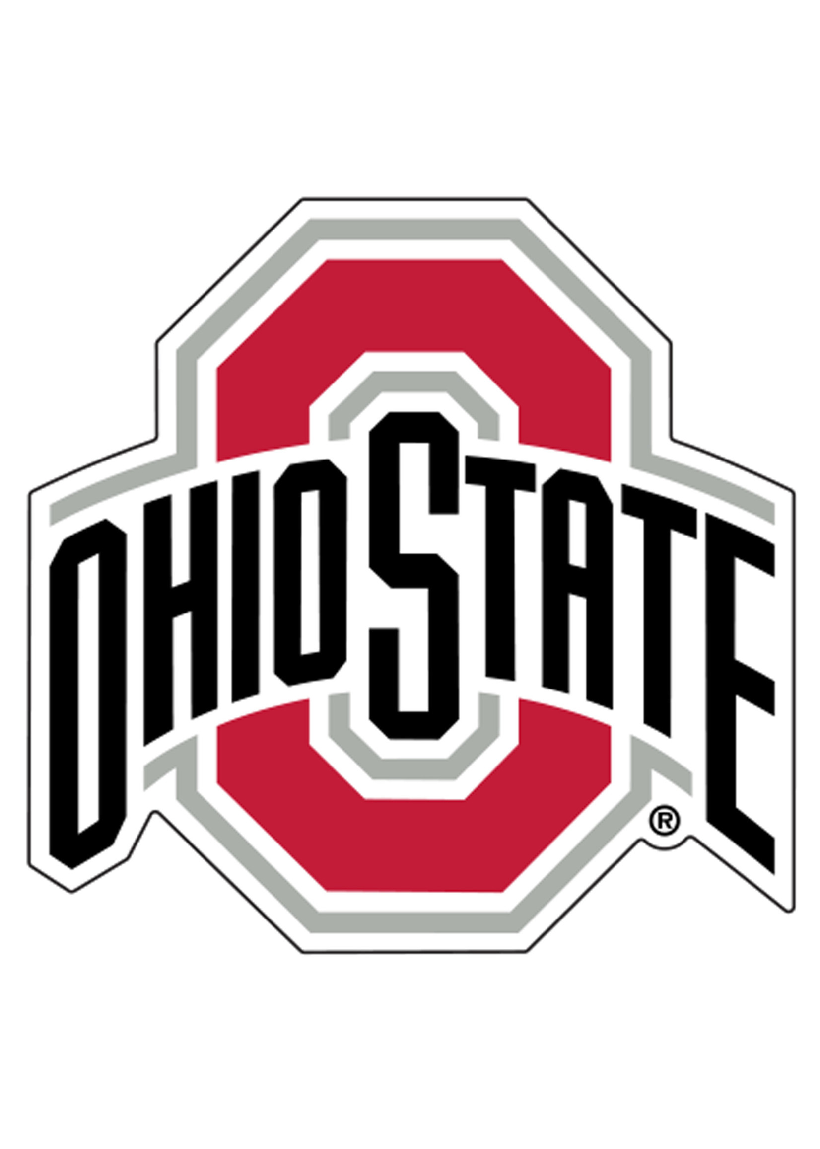 Ohio State Buckeyes Athletic O 12in Magnet