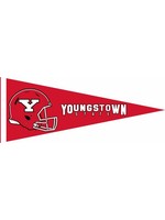 Youngstown State University Helmet Soft Pennant