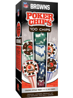 Cleveland Browns 100 Piece NFL Poker Chips