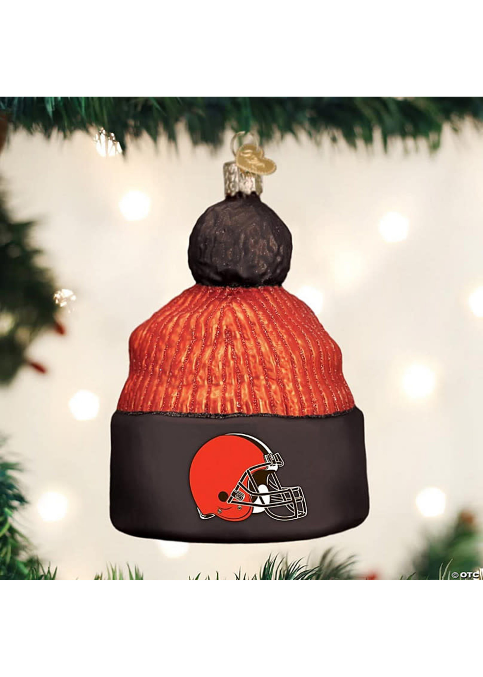 cleveland browns christmas hat