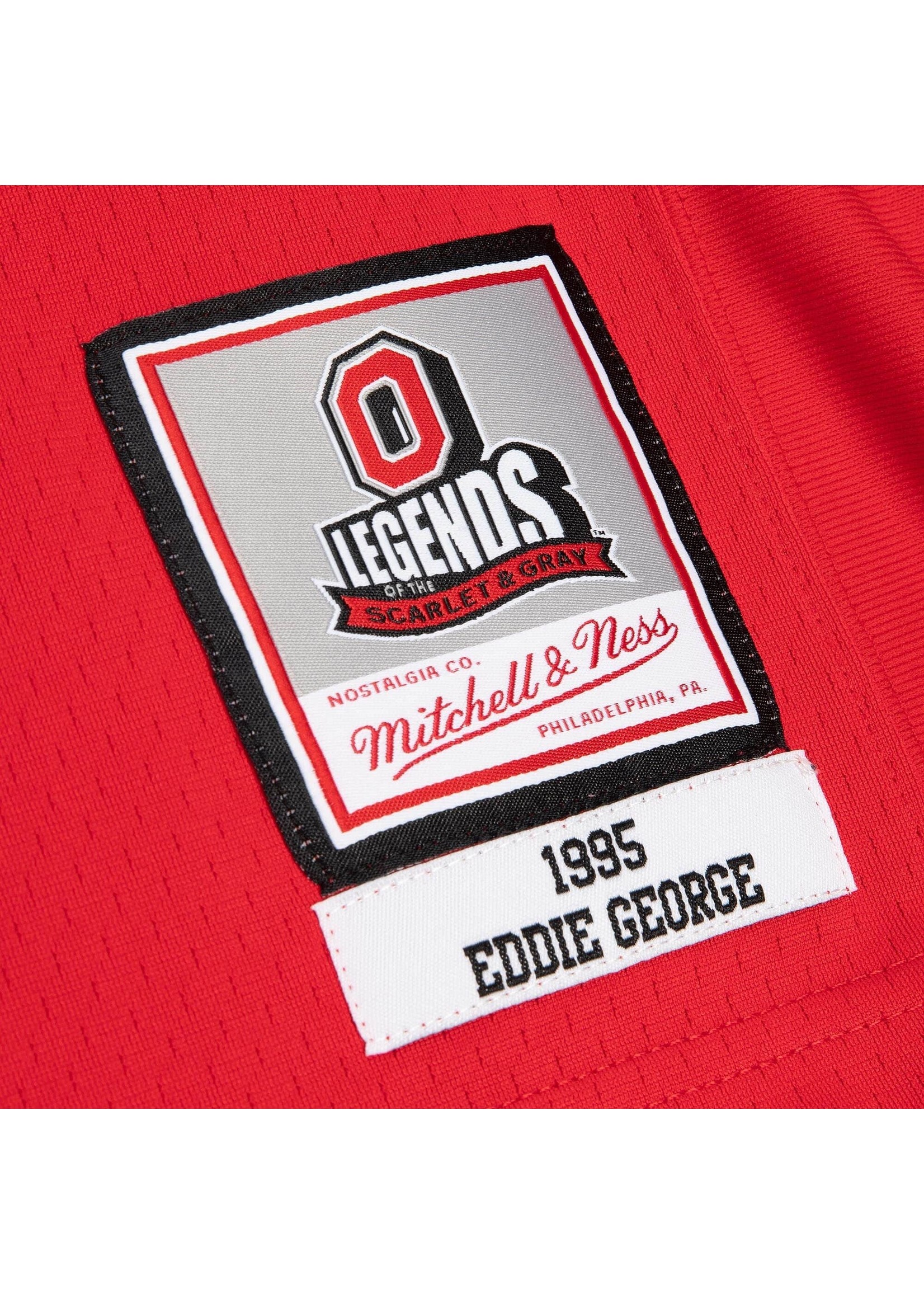 MITCHELL & NESS Ohio State Buckeyes Eddie George 1995 Legacy Jersey
