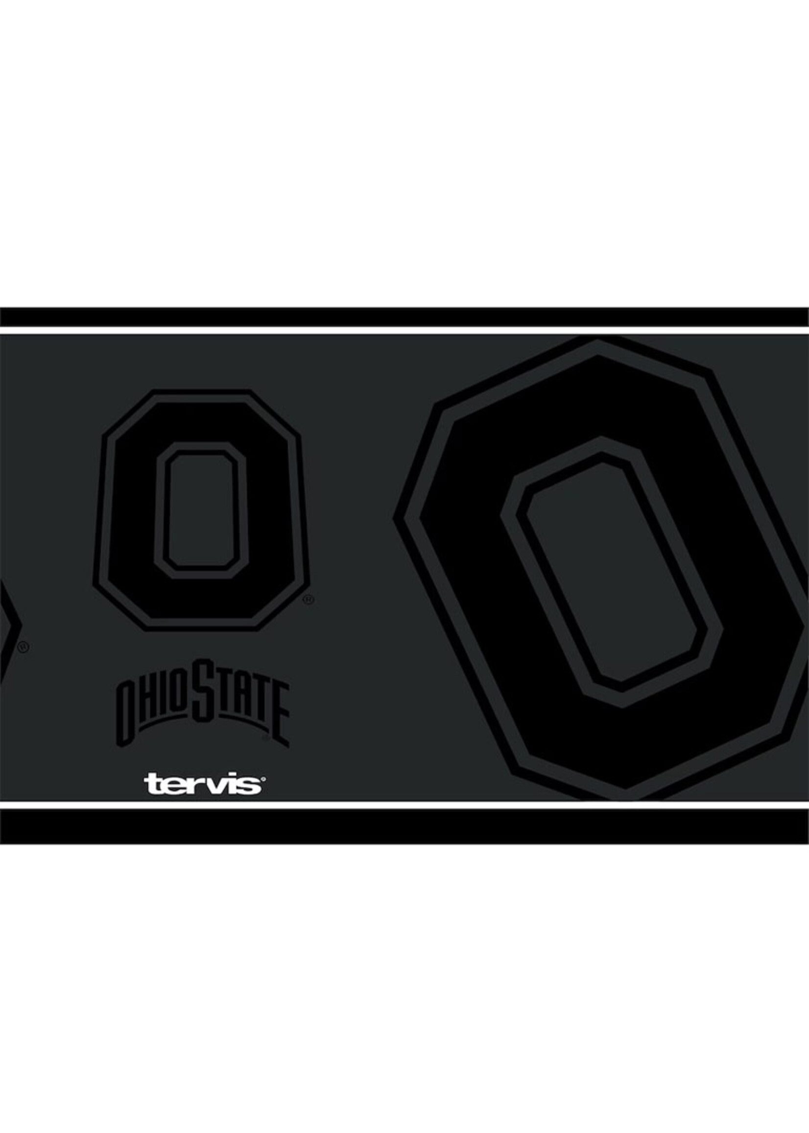 Tervis Ohio State Buckeyes Tervis Blackout 30oz. Stainless Steel Tumbler