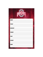 Ohio State Buckeyes Weekly Planner Magnet Pad