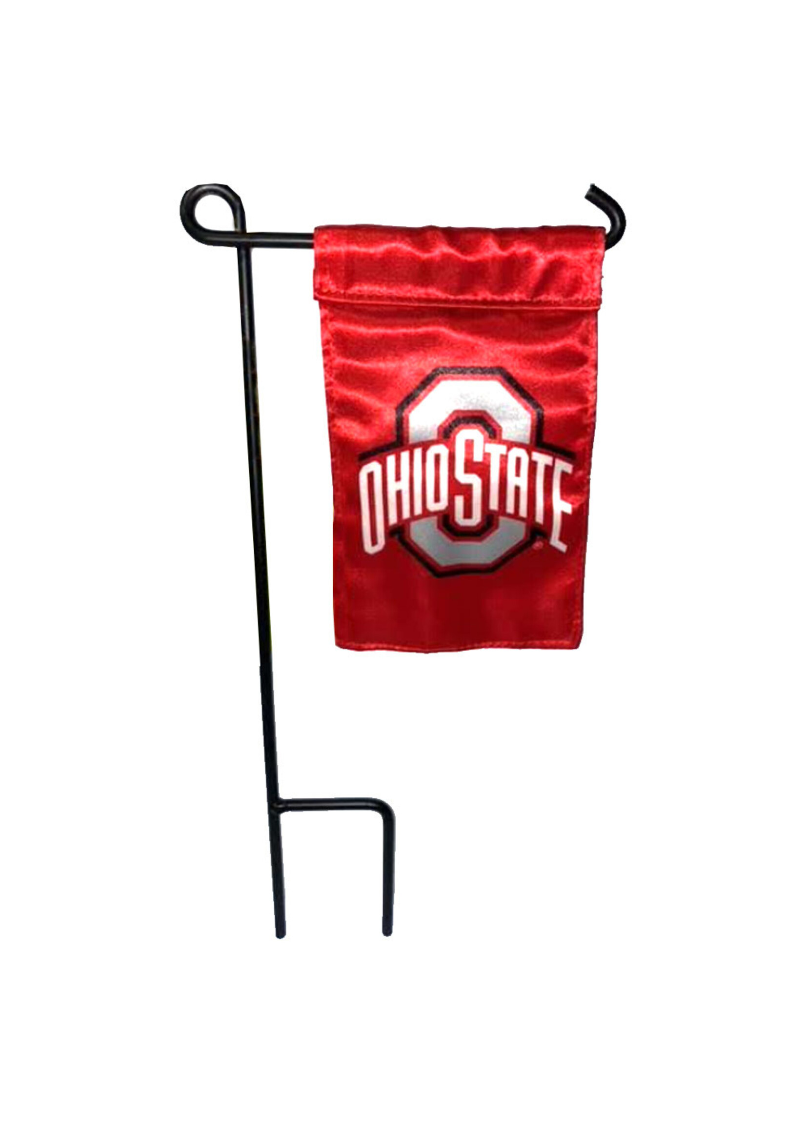 Ohio State Buckeyes Mini Garden Flag with Pole