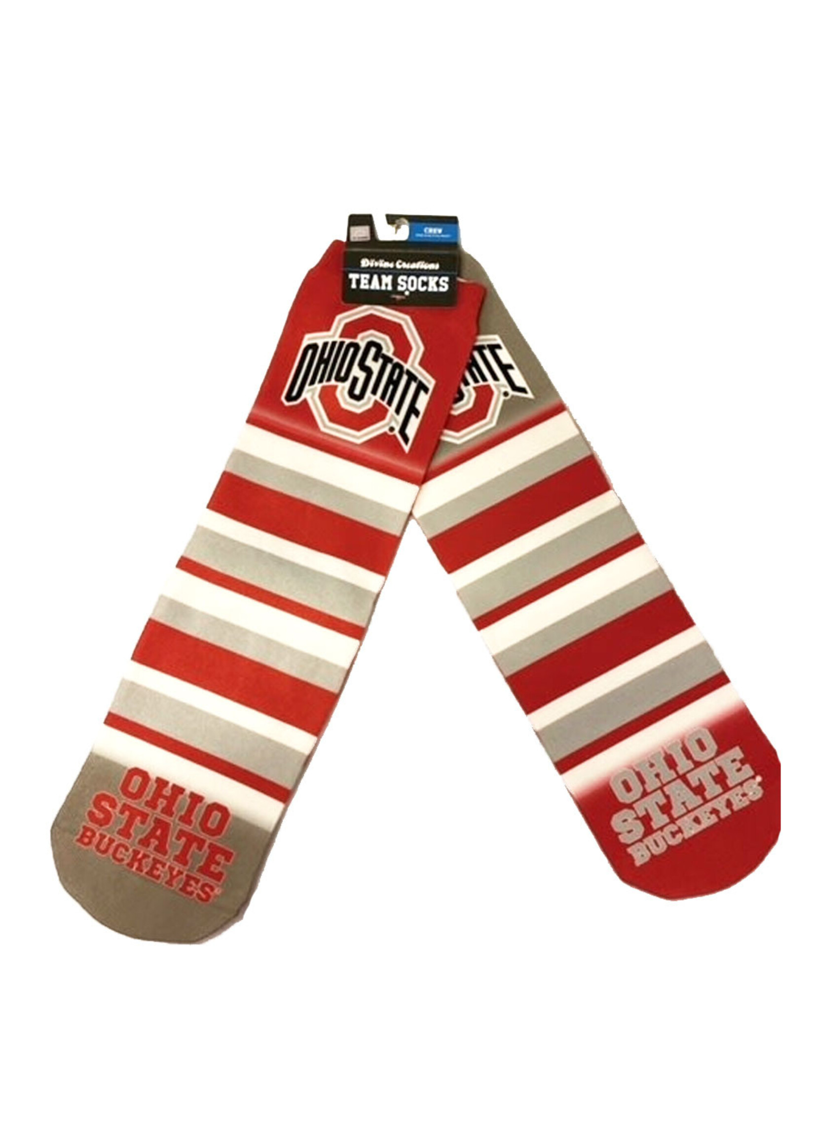 Ohio State Buckeyes Crew Socks