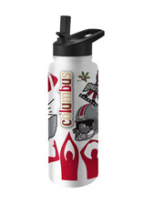 Ohio State Buckeyes Tradition 17oz Stainless Steel Bottle