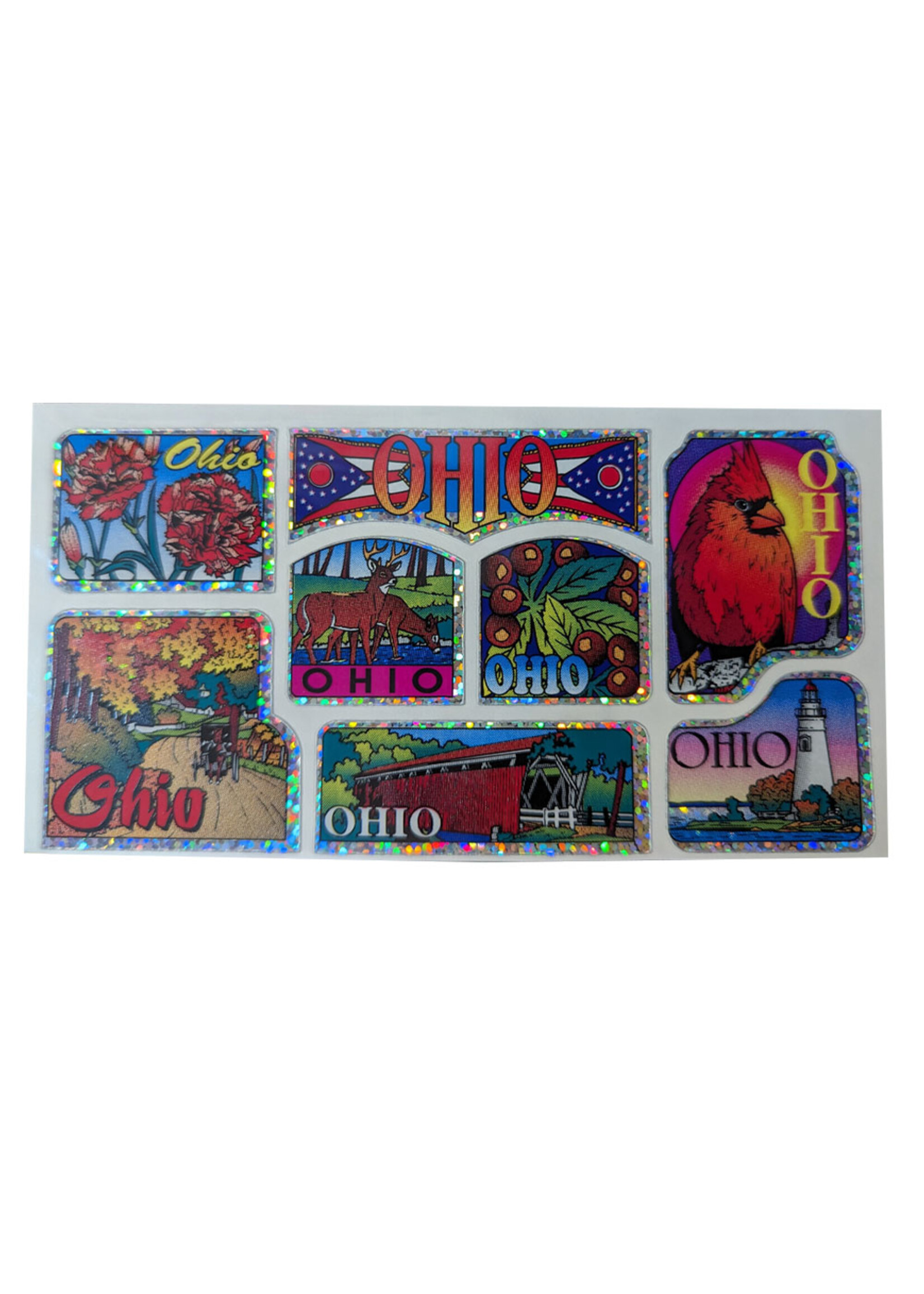 Ohio Sticker Set