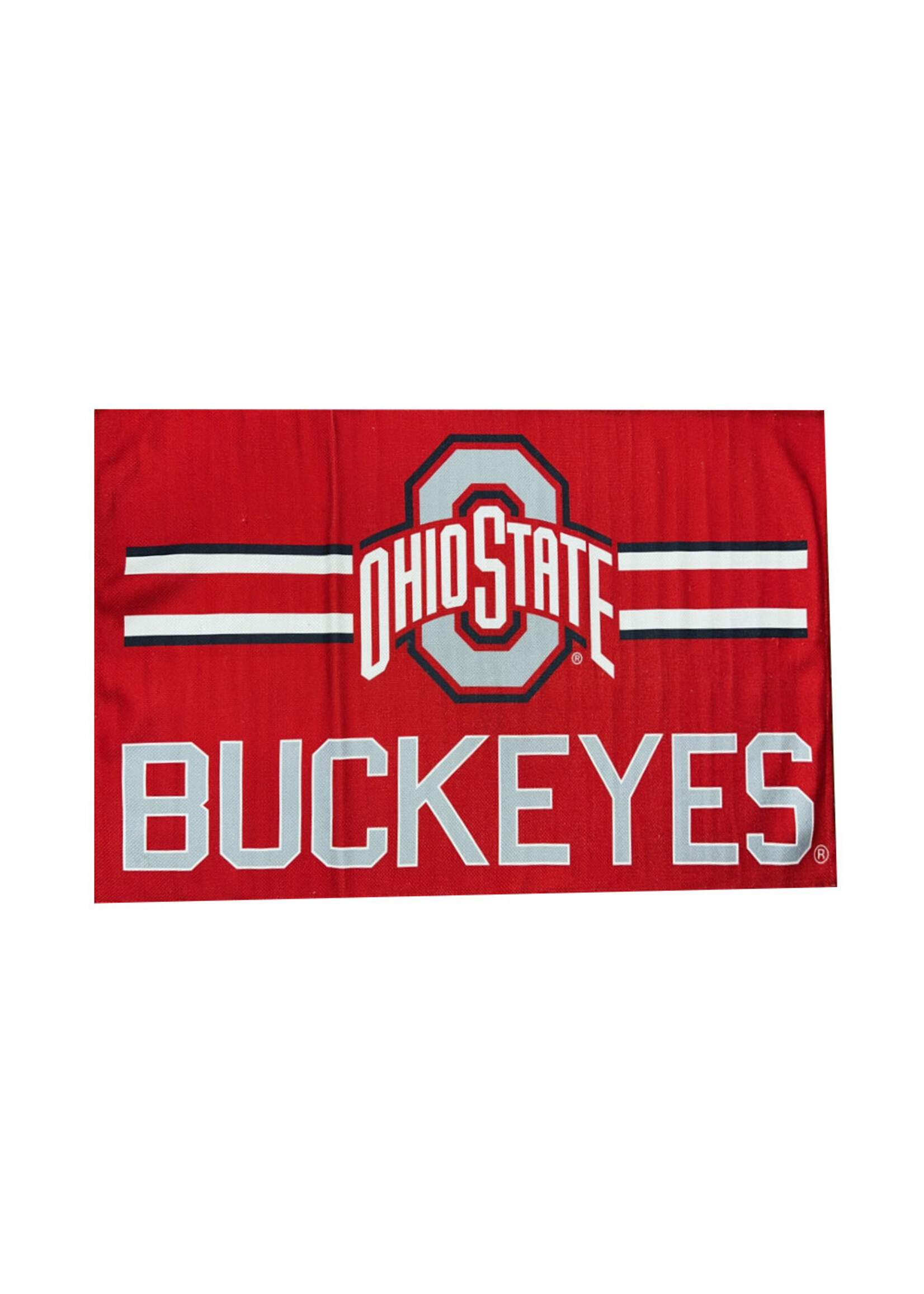 Ohio State Buckeyes 3x5 Polyester Rug