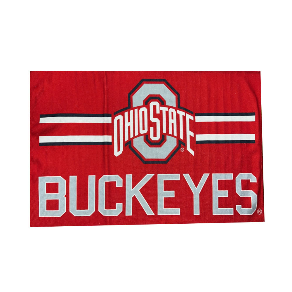 Ohio State Buckeyes 3x5 Polyester Rug Everything Buckeyes