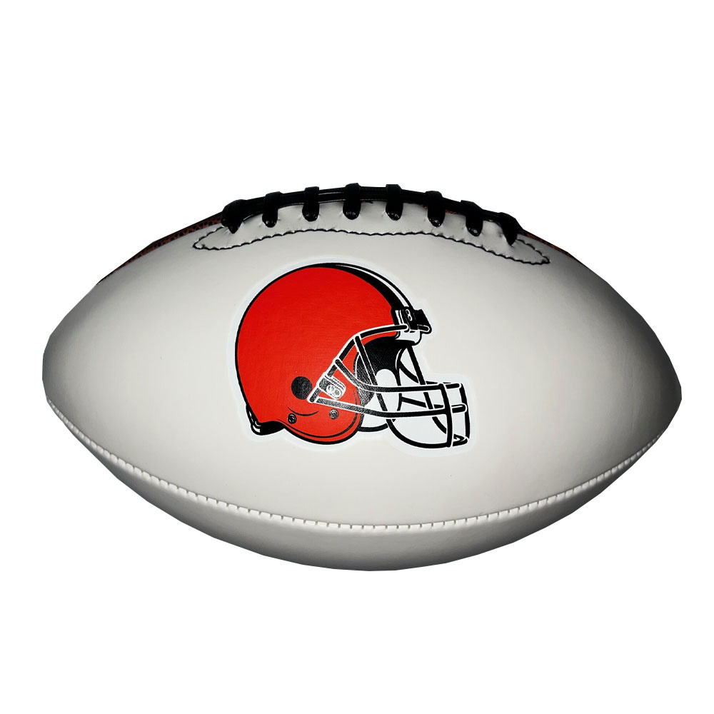 Logo Brands Cleveland Browns Full Size Autograph Football - 1 Each