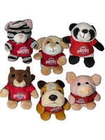 Ohio State Buckeyes Plush Stubby Animals