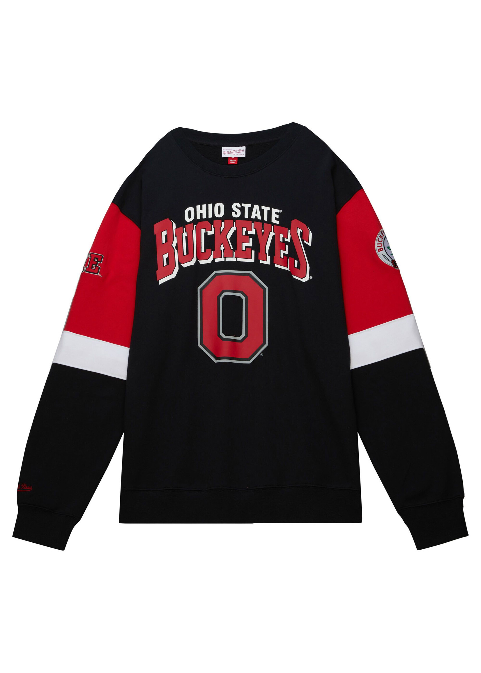 MITCHELL & NESS Ohio State Buckeyes All Over 3.0 Sweatshirt