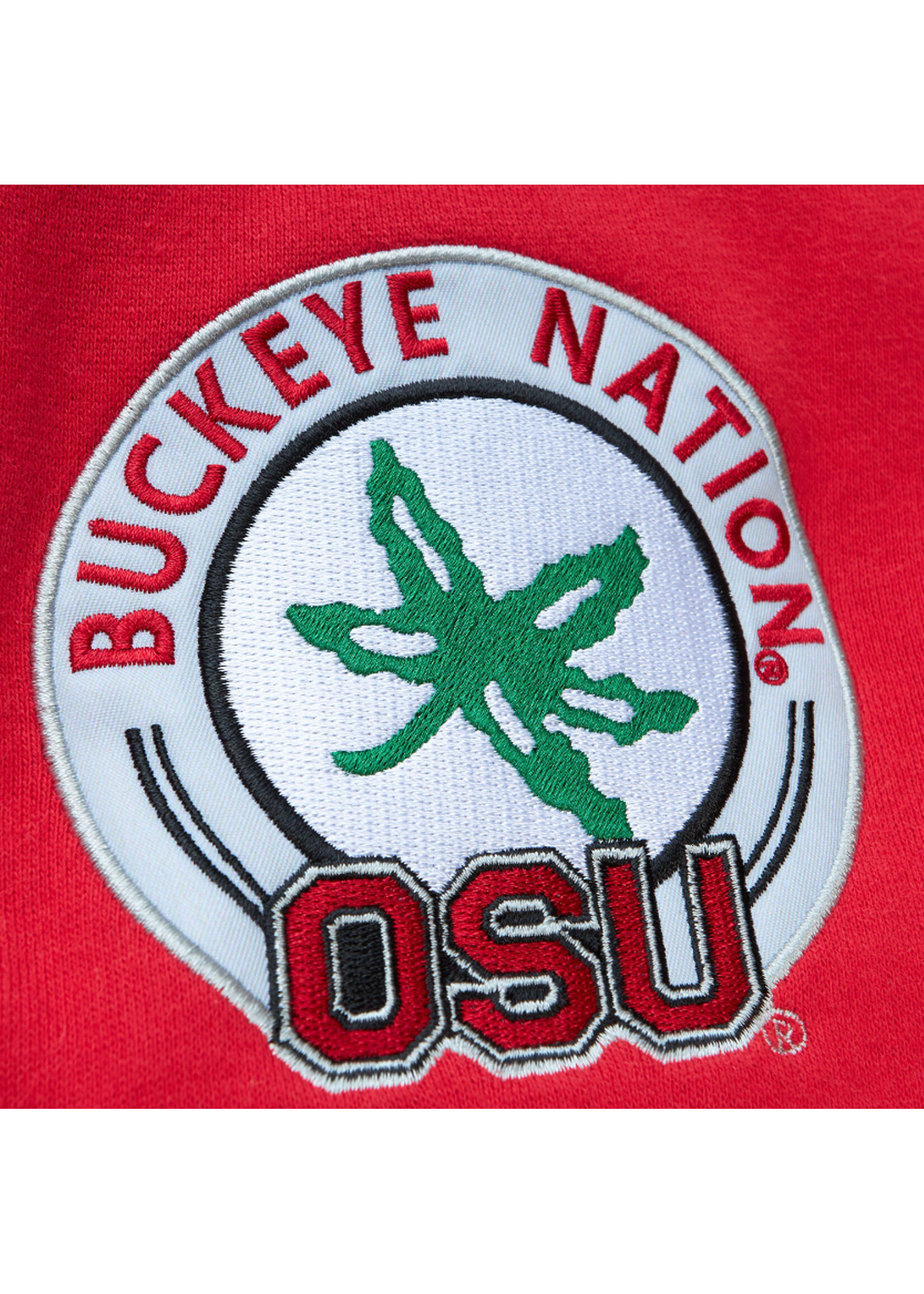 MITCHELL & NESS Ohio State Buckeyes All Over 3.0 Sweatshirt
