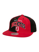 MITCHELL & NESS Ohio State Buckeyes Pinwheel of Fortune Snapback