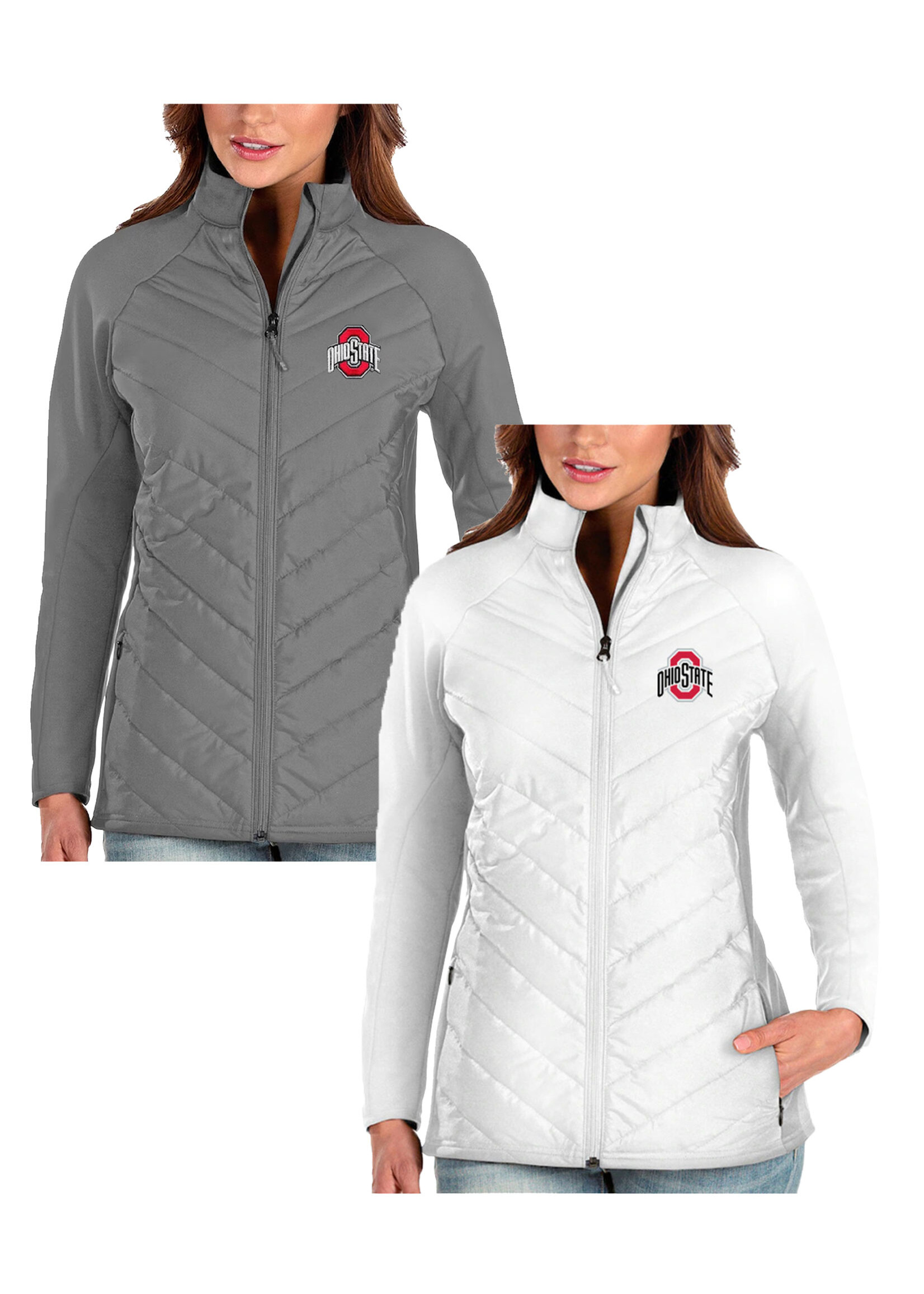 Lids Louisville Cardinals Antigua Women's Altitude Full-Zip Puffer