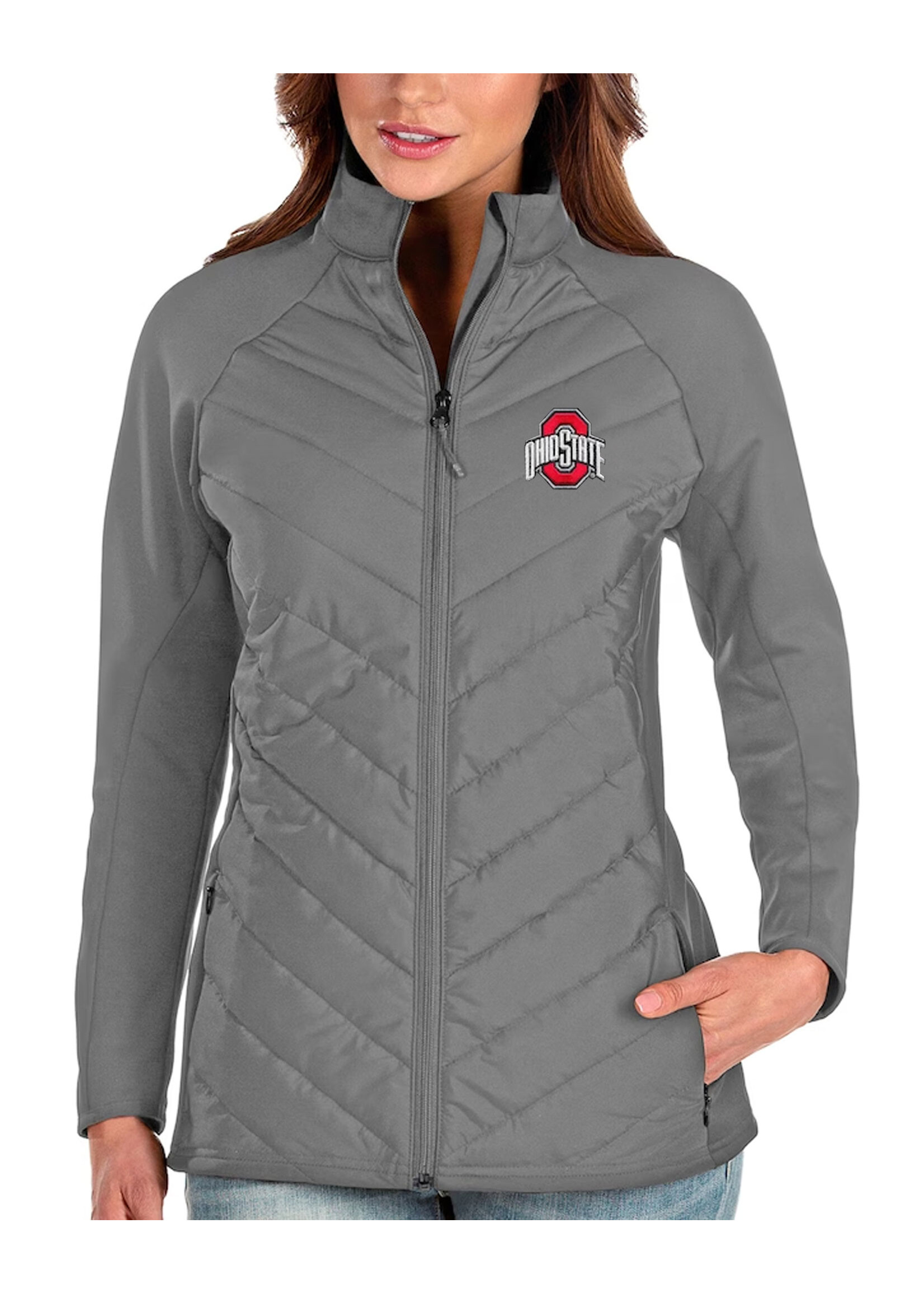 Lids Louisville Cardinals Antigua Women's Altitude Full-Zip Puffer