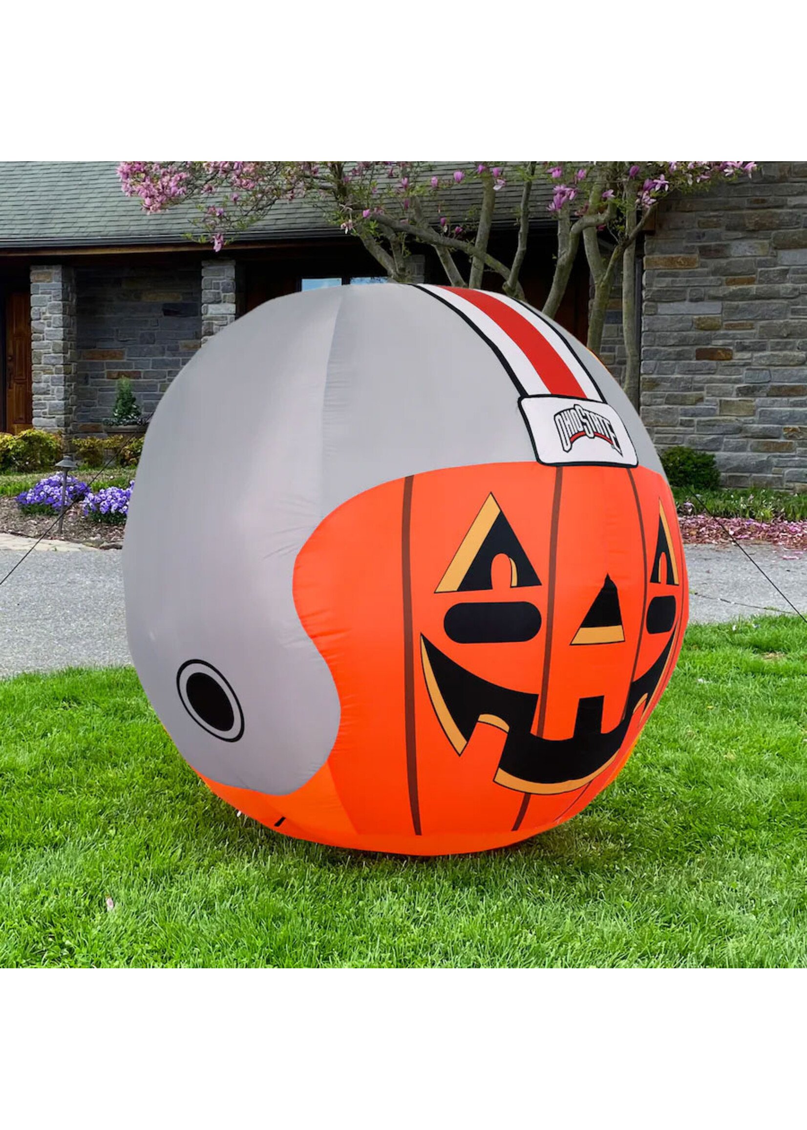 Cincinnati Bengals Team Pride Inflatable Jack-O'-Helmet, 4 ft