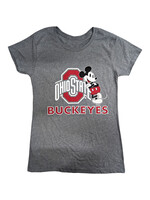 Blue 84 Ohio State Buckeyes Women's Mickey Mouse Tee