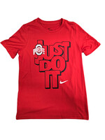 Nike Ohio State Buckeyes Youth Nike Just Do It Tee