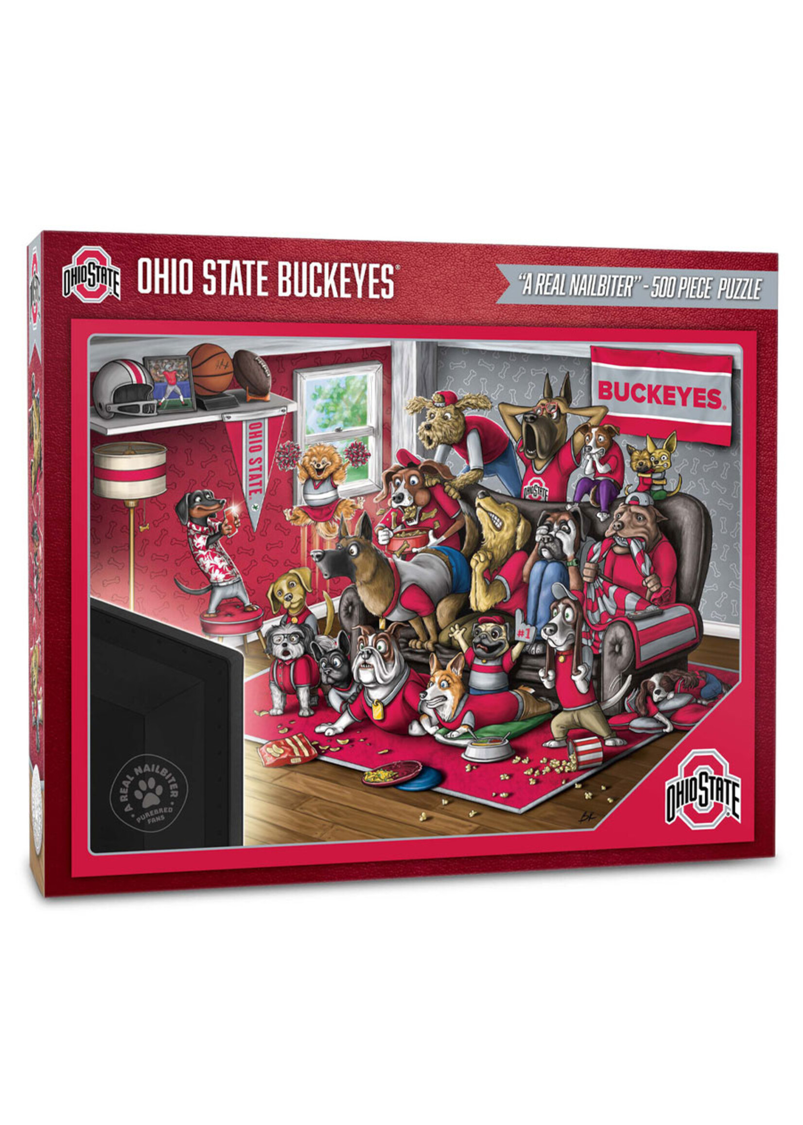 YOU The Fan Ohio State Buckeyes Nailbiter Puzzle